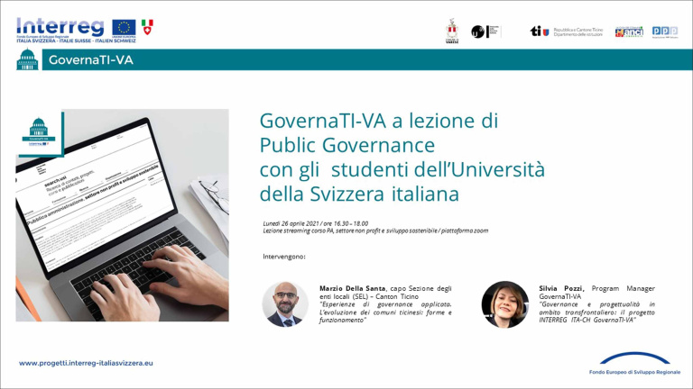 GovernaTI-VA: learning about Public Governance with the students of Università della Svizzera italiana
